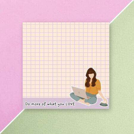 Autumn Girl Memopad Design – 4